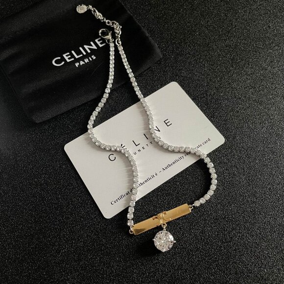 Celine Silver Necklace